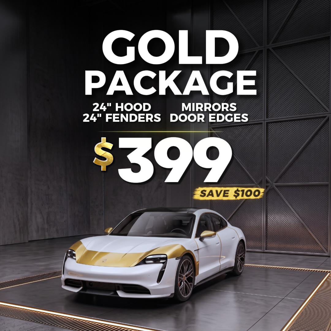 Gold Package paint protection film offer