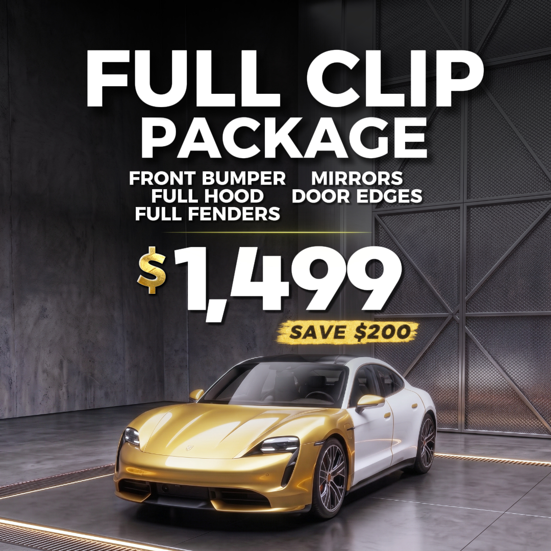 Full Clip Package paint protection film offer