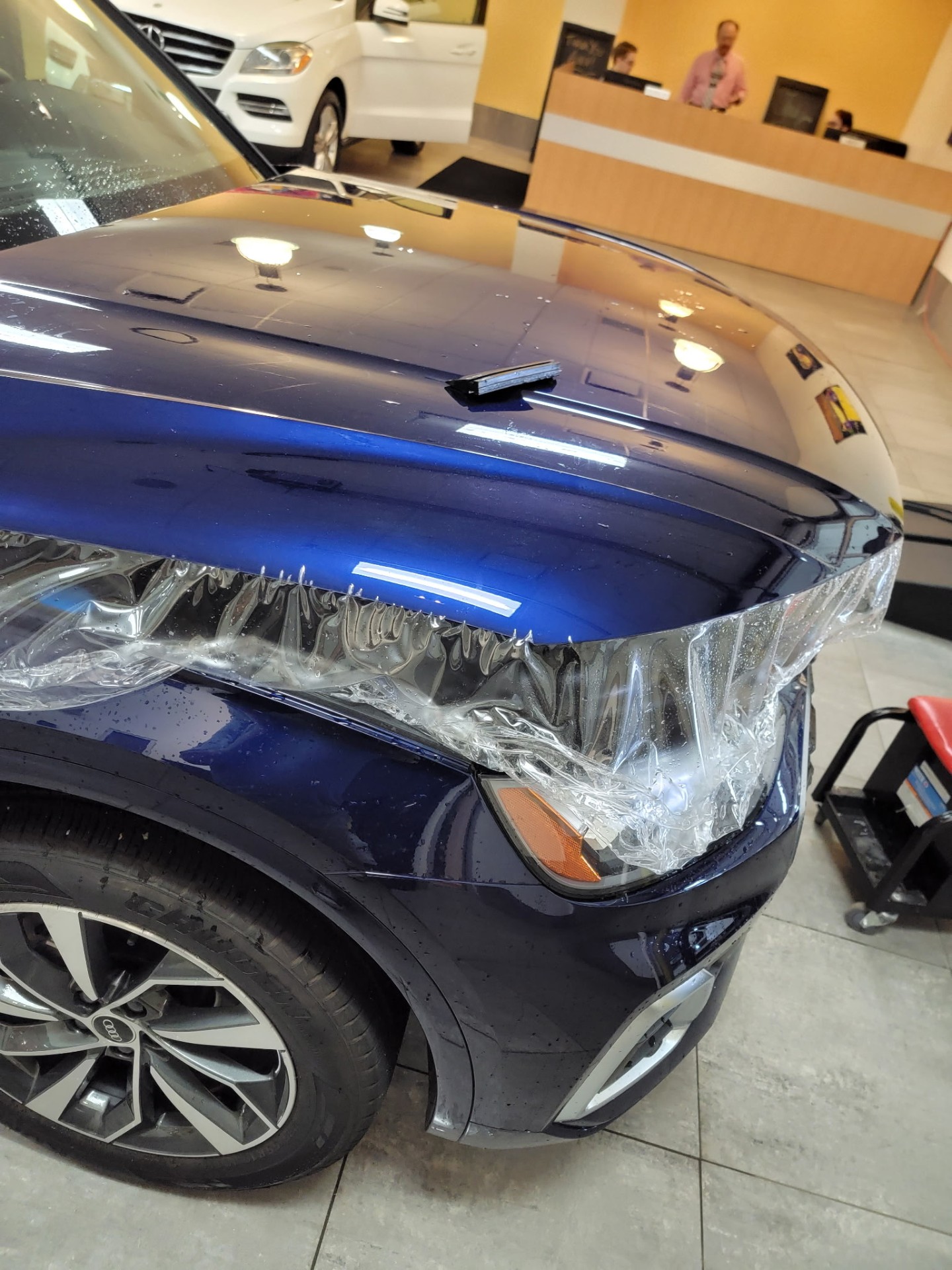 Active PPF headlight and hood install